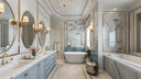 2025 Trend 10 Culturally-Inspired Bathroom Styles with a Freestanding Marble Tub