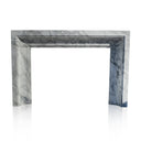 Contemporary Arabescato Marble Fireplace Surround
