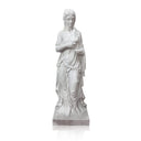 Allegory of Modesty – White Marble Sculpture