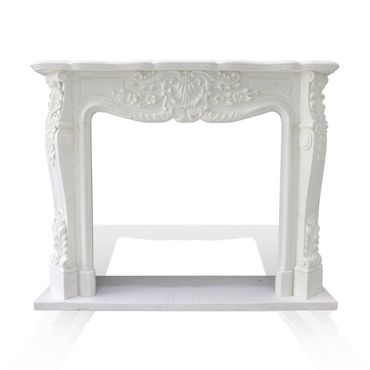 Solid Marble Fireplace Surround