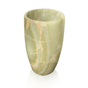 Green Onyx Pedestal Sink (17.72" by 17.72" by 33.46")