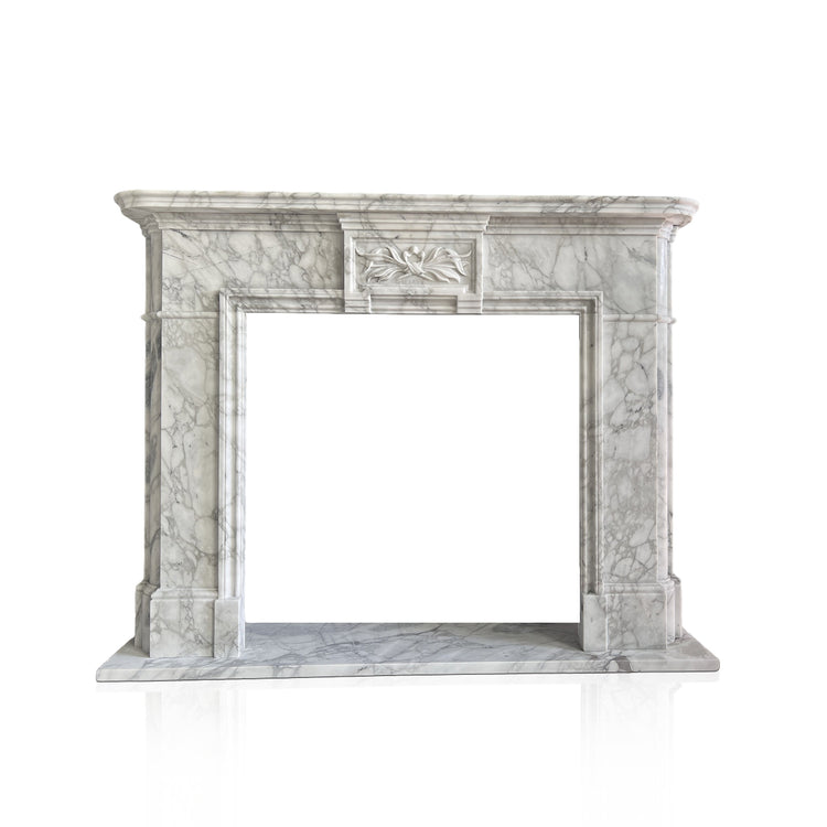 Arabescato Fireplace surround antique style