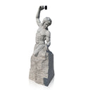The Self-Made Man – Hand-Carved Granite Statue