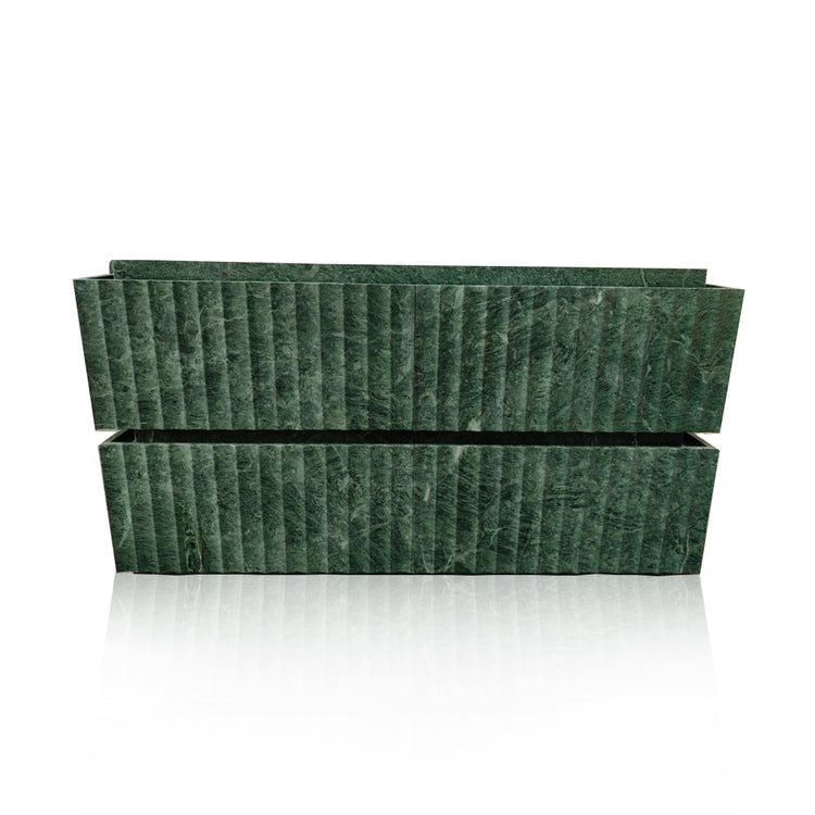 Floating Marble Vanity Indian Green