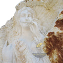 Ancient-Style Mermaid Carving from Stone