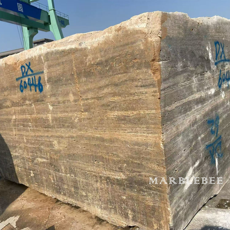 Tannish Travertine Sample