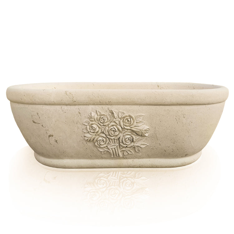 Calcaire beige clair de lune