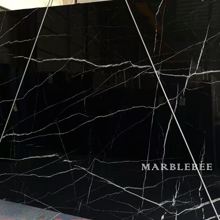 Nero Marquina Marble Sample