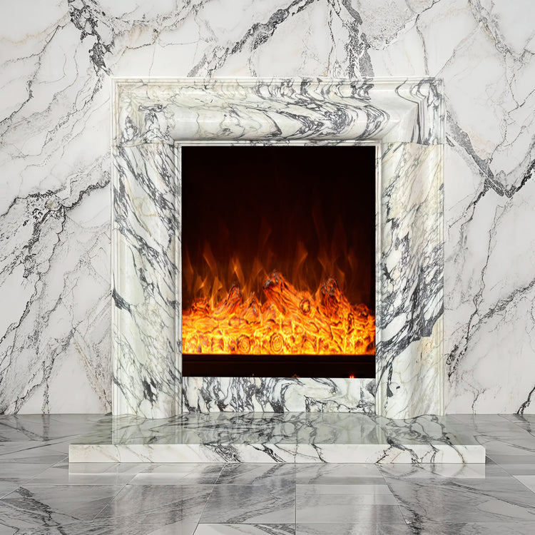 Calacatta Viola Italian Marble Fireplaces