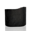 Japanese soaking tub hand-carved from One Piece black marble with built-in Seat