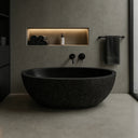 Limestone Bathtub-Black Stone tub Modern Design