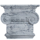 Gray Marble Ionic Capital