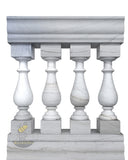 Gray Stone Balustrade