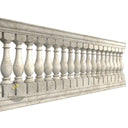 Beige Travertine Outdoor Railing For Stone Steps