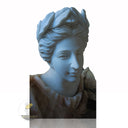 Laurel Crowned Muse Marble Bust Scuplture