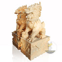 Sunset Red Marble Dragon