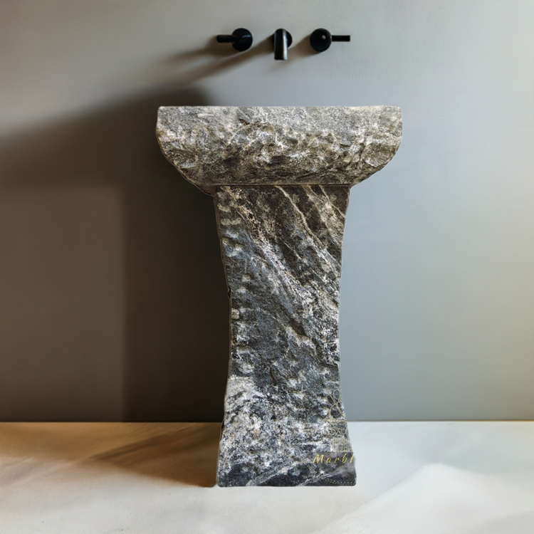 Marblebee Dark Grey Freestanding Sink