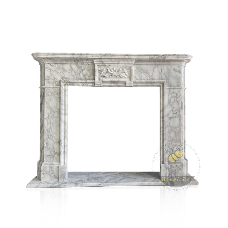 Arabescato Fireplace surround antique style