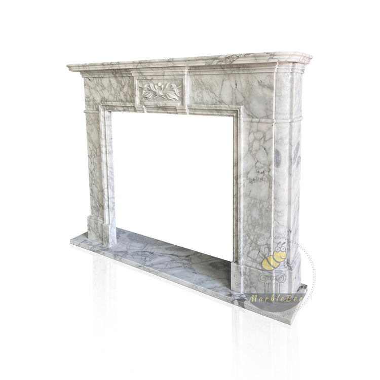 Arabescato Fireplace surround antique style