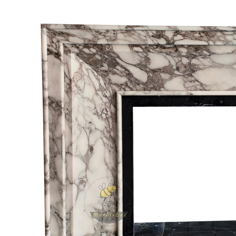 Arabescato Marble Fire Surround