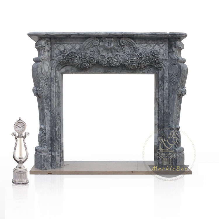Marble Fire Surround Grey Marble