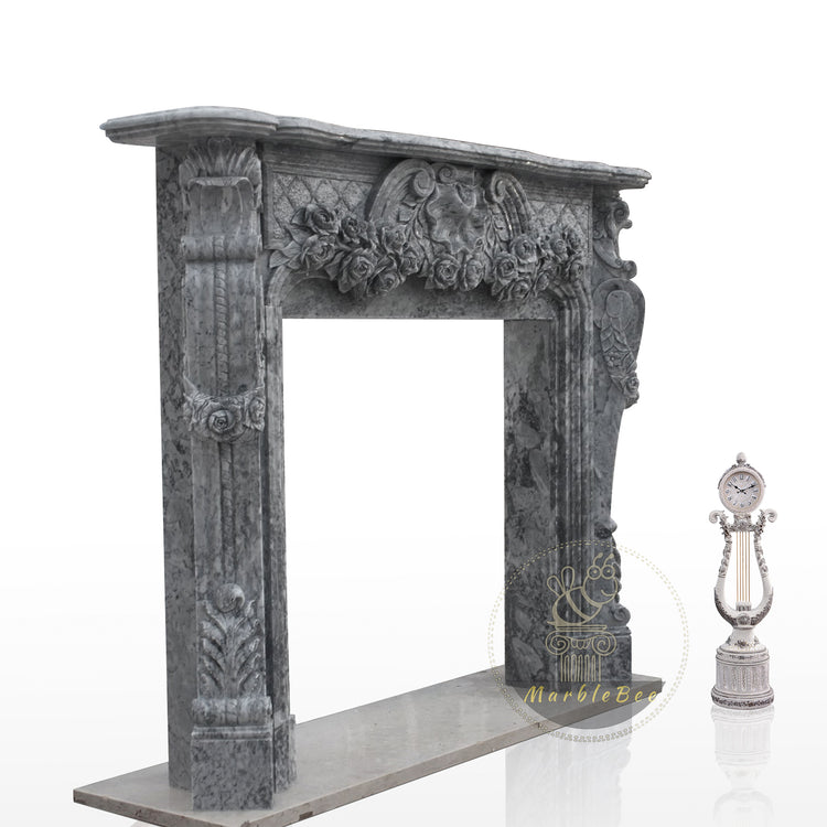 Marble Fire Surround Grey Marble