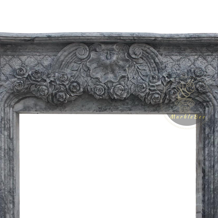 Marble Fire Surround Grey Marble