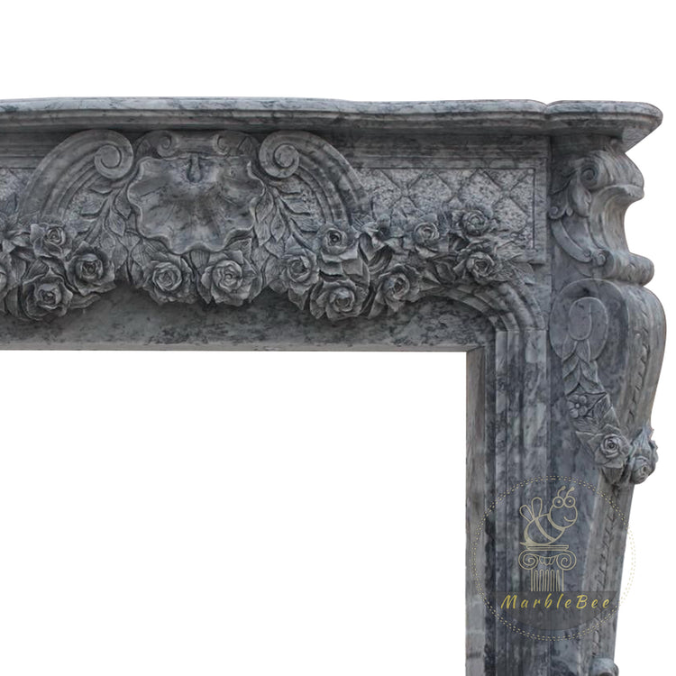 Marble Fire Surround Grey Marble