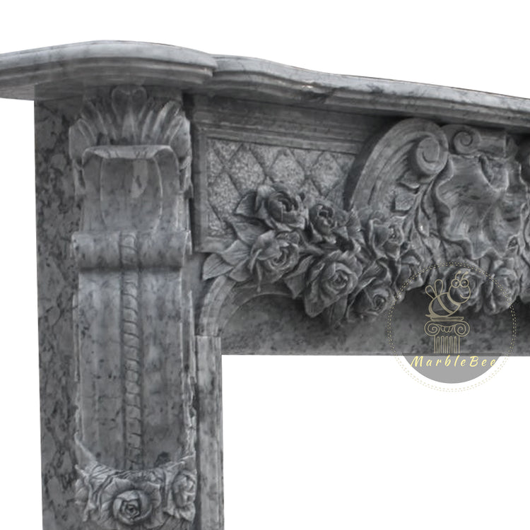 Marble Fire Surround Grey Marble