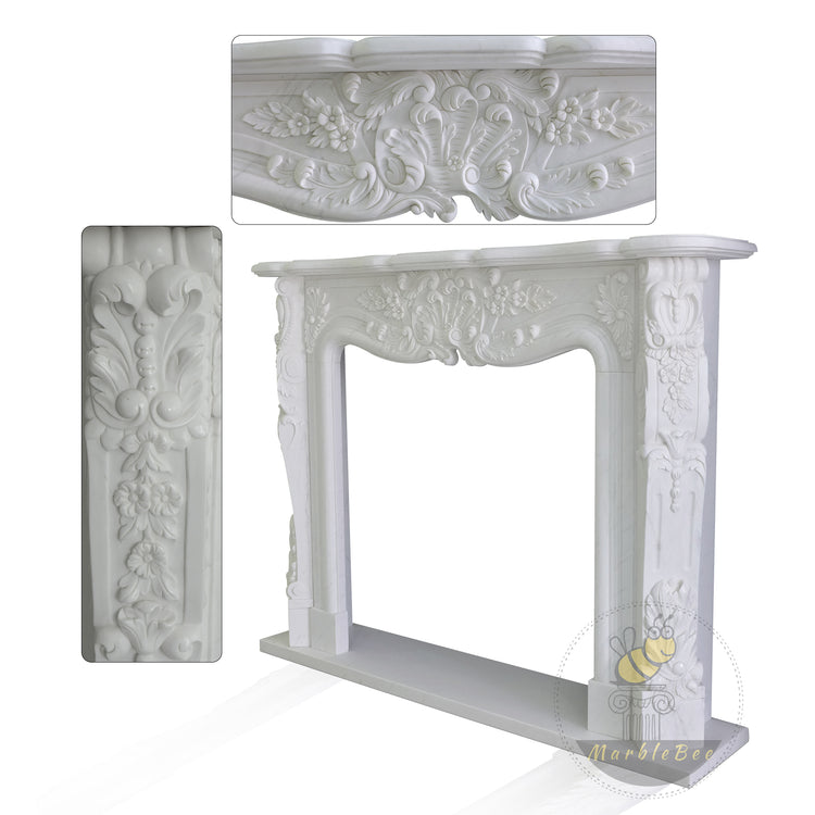 Marble Fireplace Surround For Sale