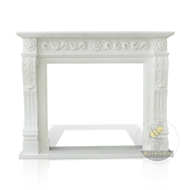 Marble Fireplace Facade
