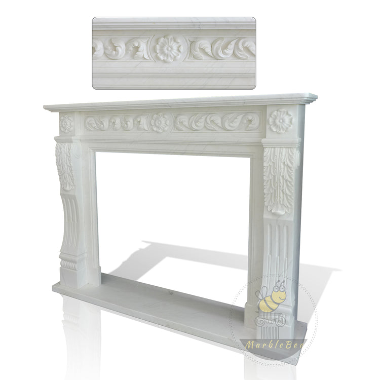 Marble Fireplace Facade