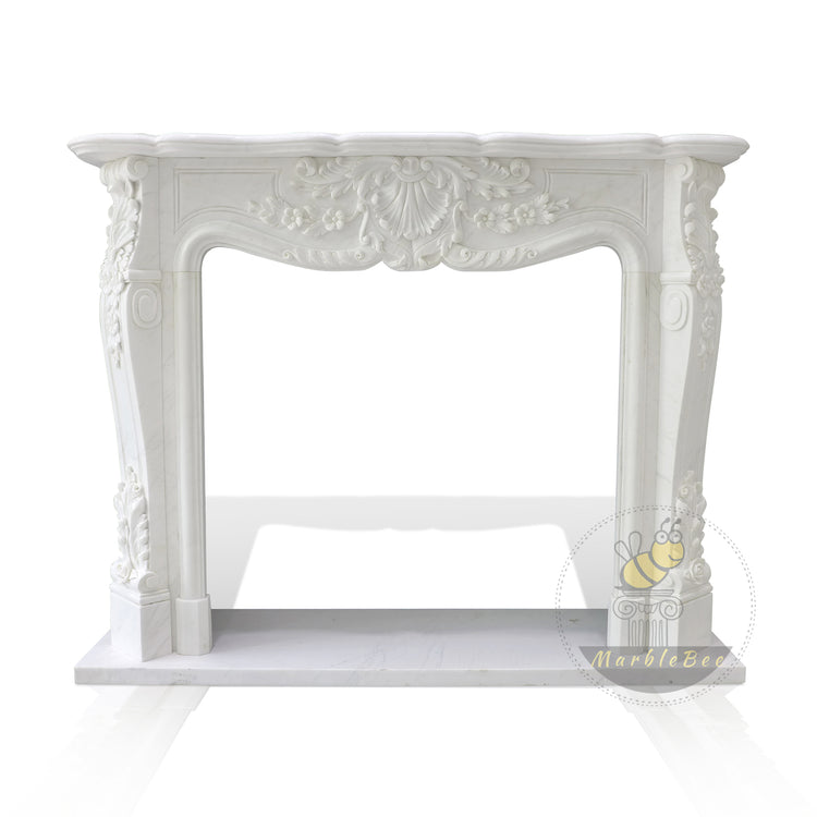 Solid Marble Fireplace Surround