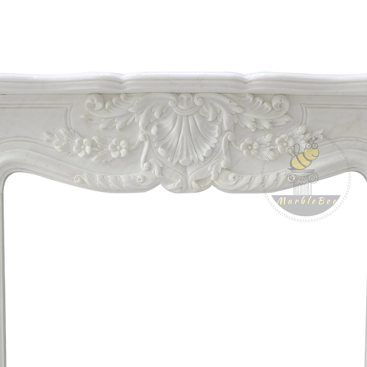 Solid Marble Fireplace Surround