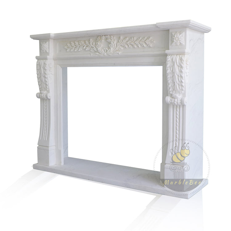 Marble Fire Hearth