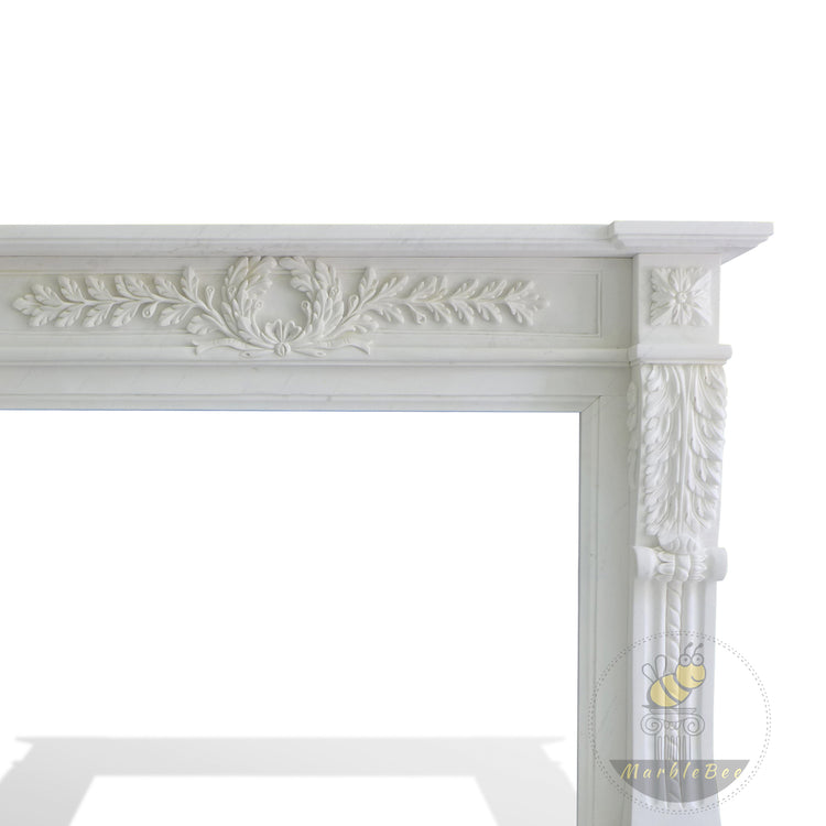 Marble Fire Hearth