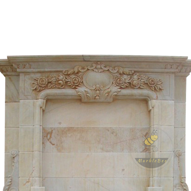 Custom Marble Fireplace Surround