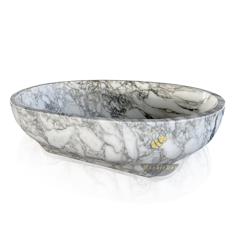 Calacatta Gold Luxury Tub Customization