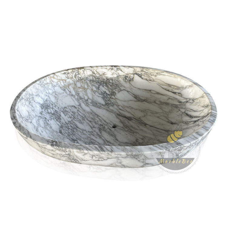 Calacatta Gold Luxury Tub Customization