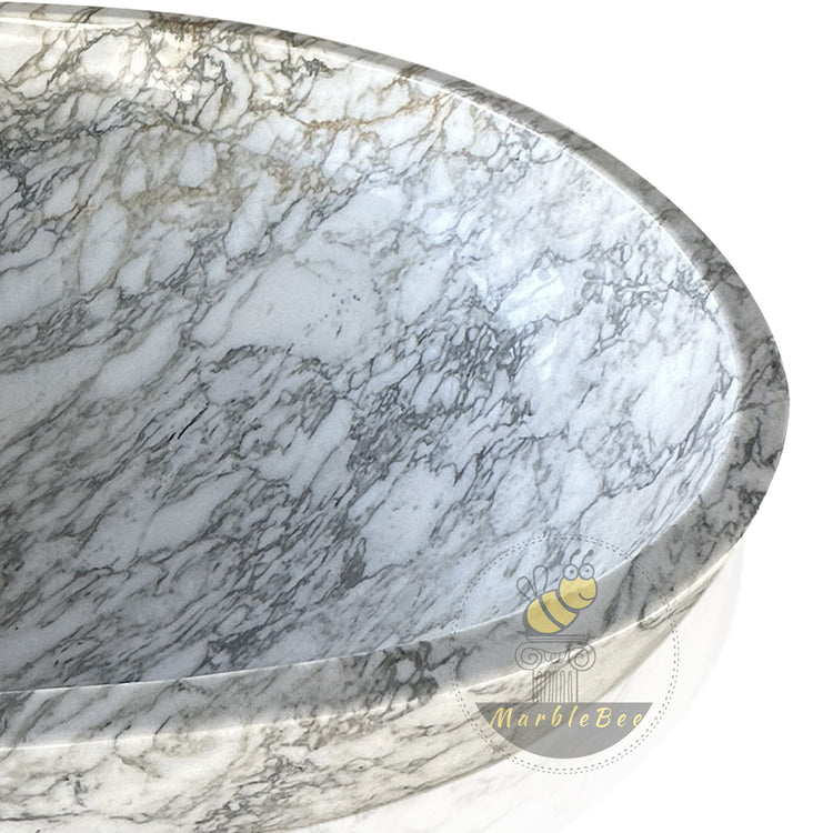 Calacatta Gold Luxury Tub Customization