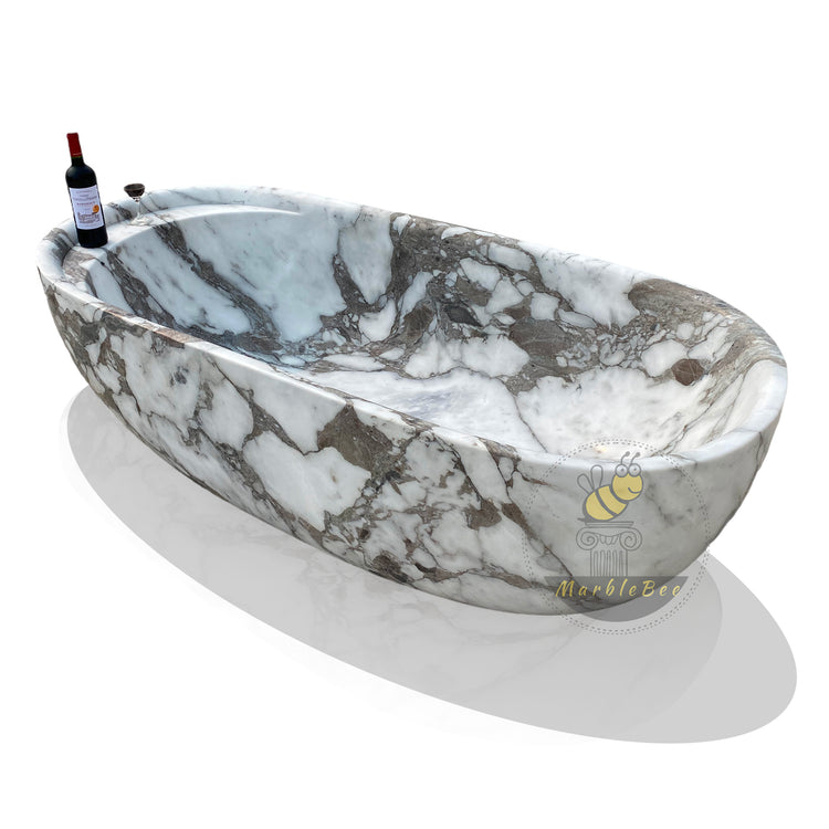 Arabescato Luxury Stone Tub