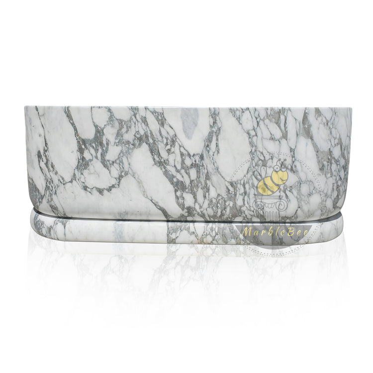 Arabescato Luxury Marble Tub