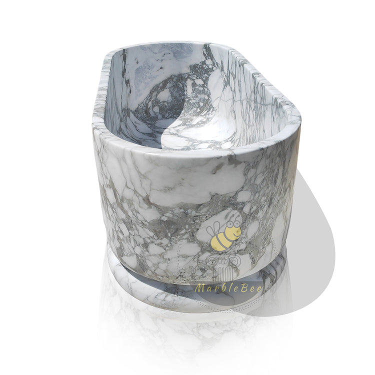 Arabescato Luxury Marble Tub