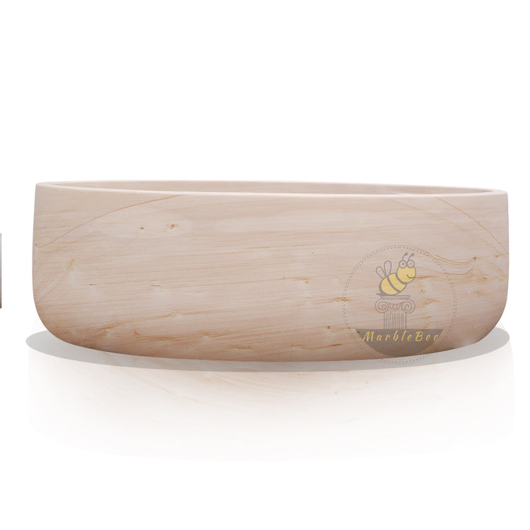 River Vein Sandstone Unique Stone Tub