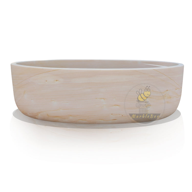 River Vein Sandstone Unique Stone Tub