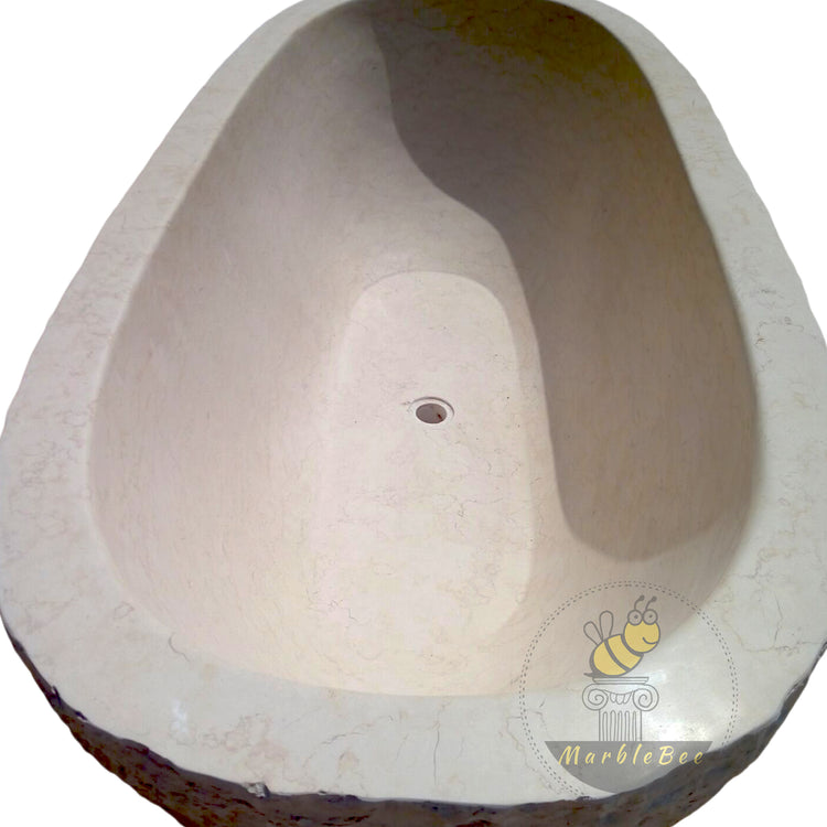 Marble bathtub Beige Marble