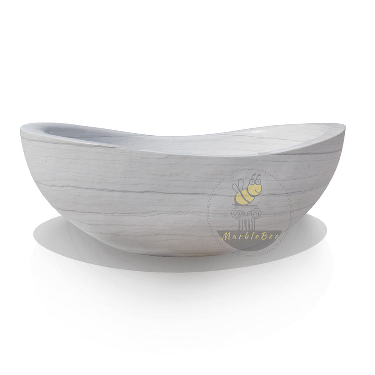 White Marble Bath Marblebee