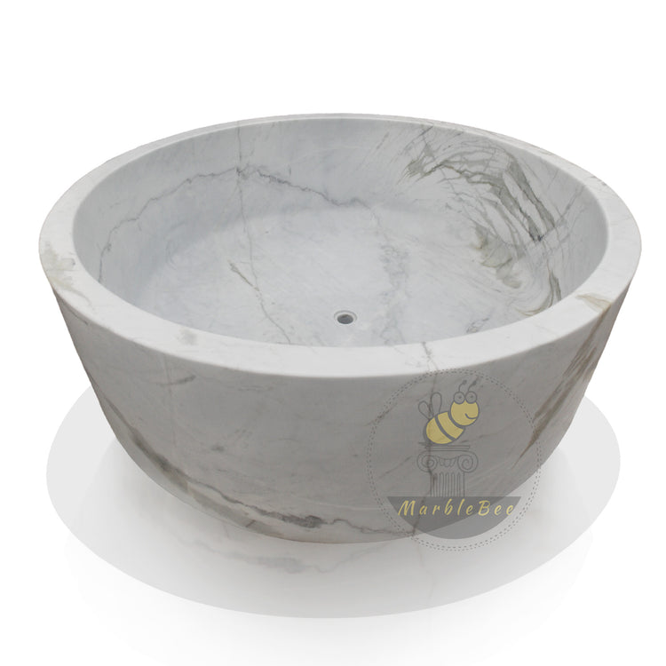 Marble bath Japanese Soaking Tub Style