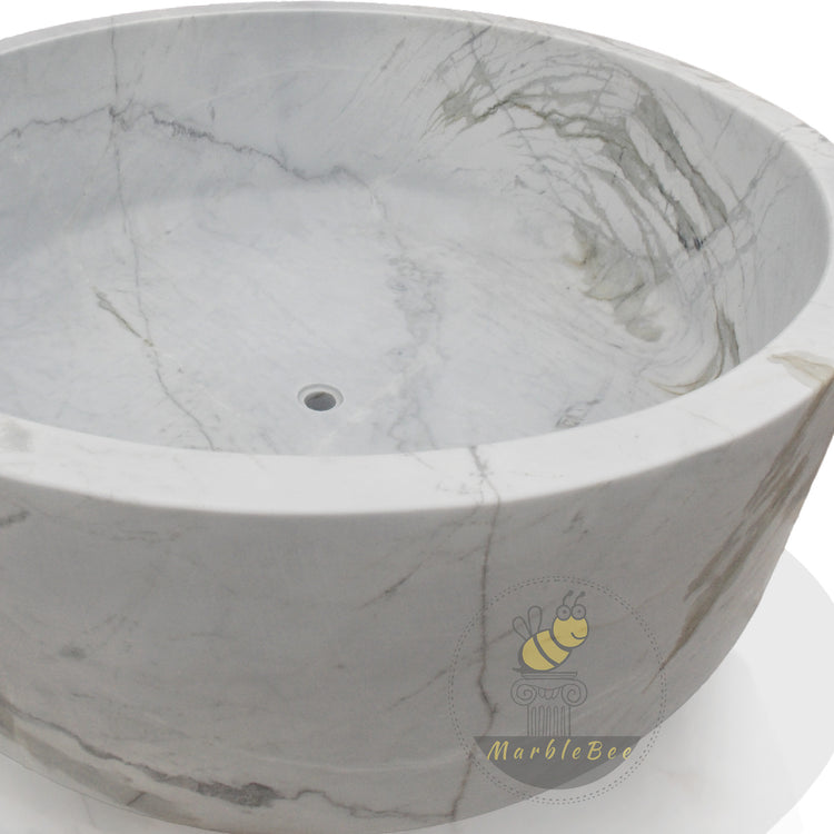 Marble bath Japanese Soaking Tub Style