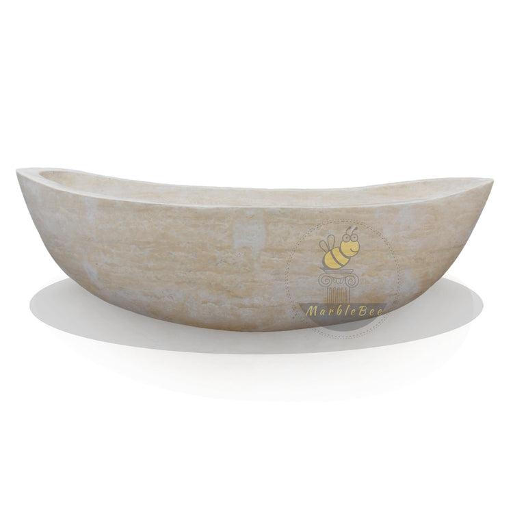 Travertine Bathtub Beige Limestone
